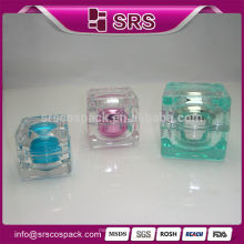China Hersteller 5g 10g Hautpflege Flasche Verpackung für Kosmetik, billig Kunststoff Gläser